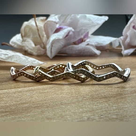 Stackable rings (3) NEW Sterling Silver - Picture 12 of 12